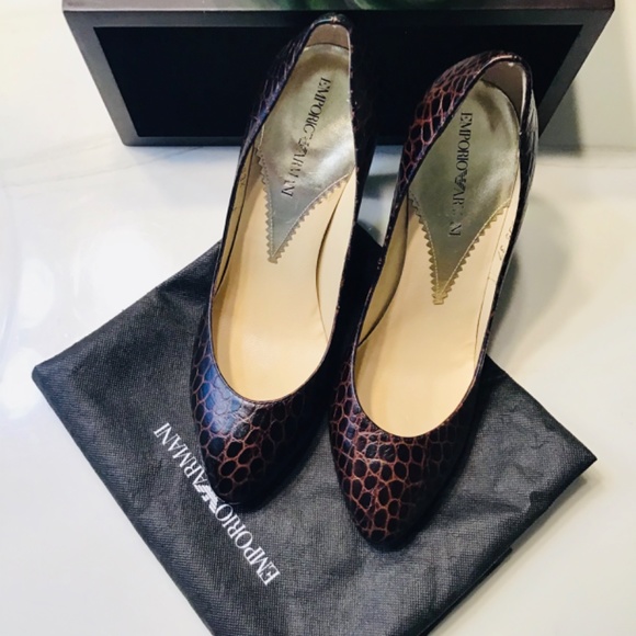 Emporio Armani/authentic heels XEDA13 excellent condition - Picture 6 of 13